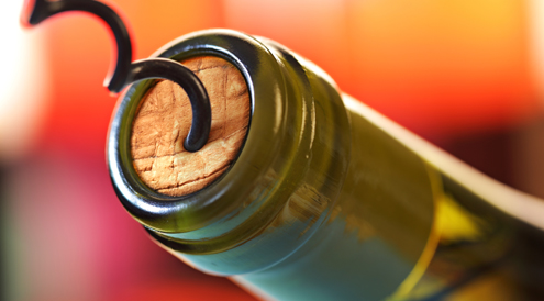 corked wineheader