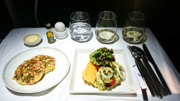 singapore airline wine and food